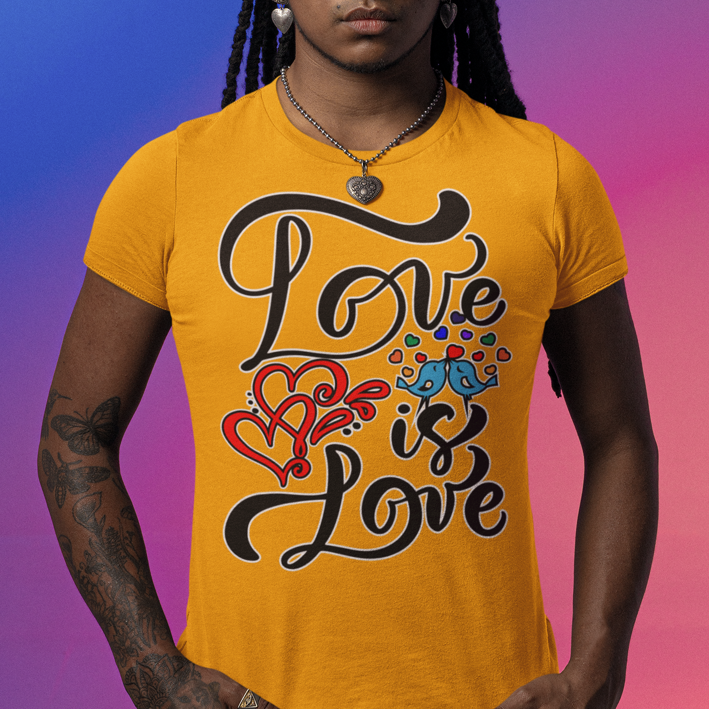 Love is Love LGBTQ T-Shirt - Wilson Design Group