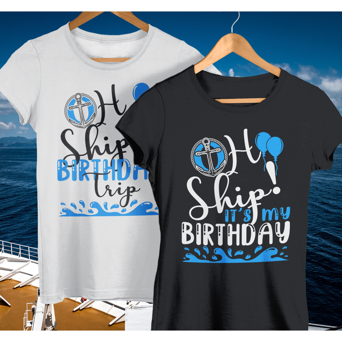 Oh Ship It's my birthday shirt, Birthday Trip Shirts, birthday squad shirts - Wilson Design Group