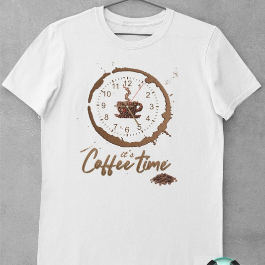 It's Coffee Time T Shirt - Wilson Design Group
