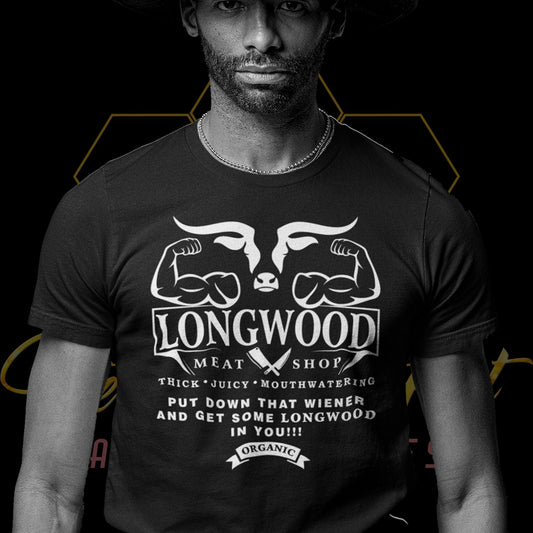 Long Wood Meat Shop BBC T-Shirt - Wilson Design Group