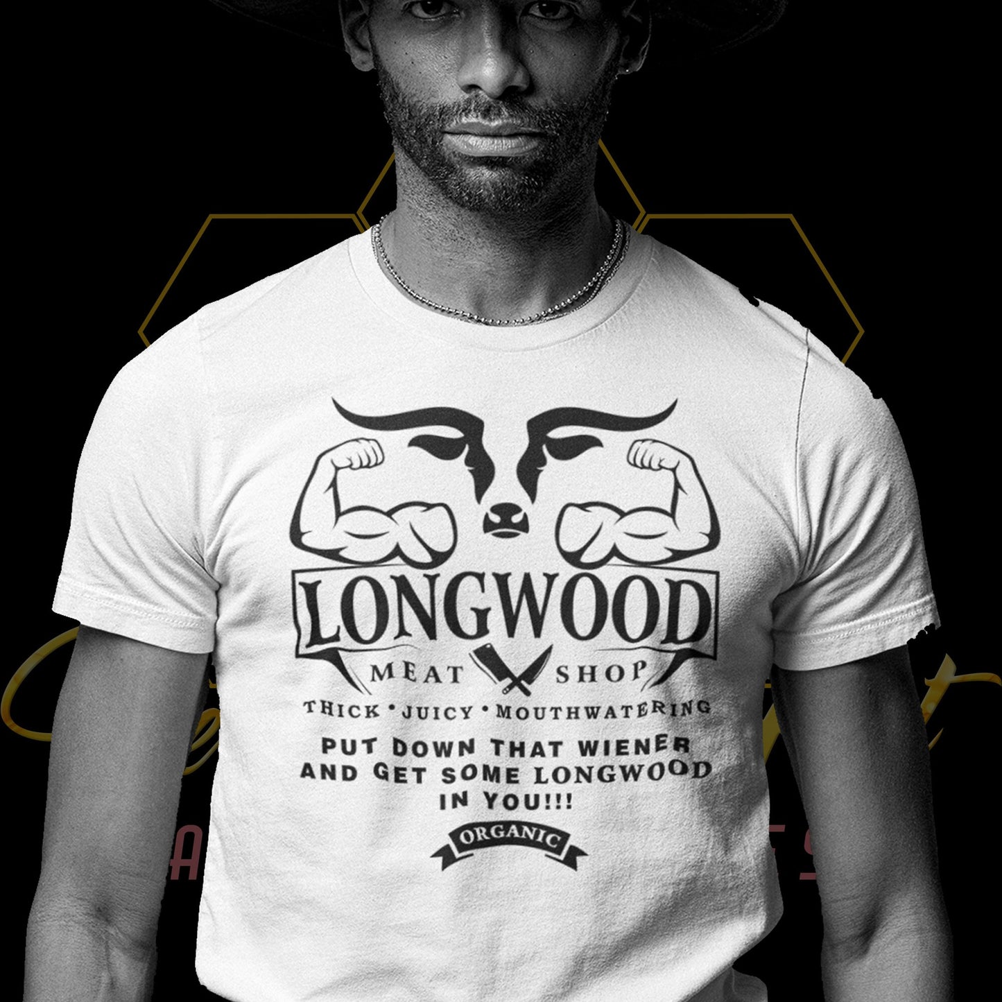 Long Wood Meat Shop BBC T-Shirt - Wilson Design Group