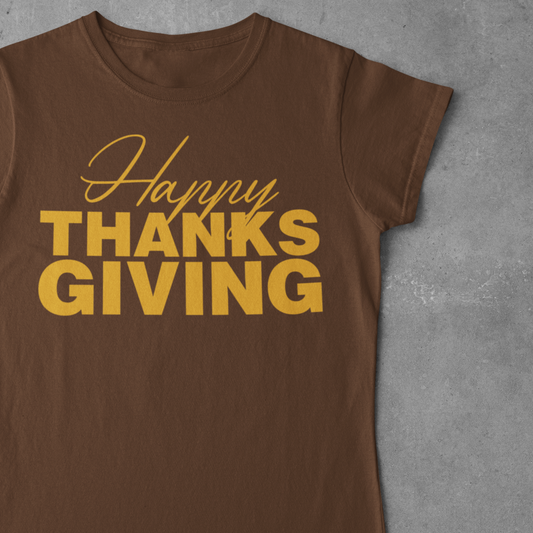 Happy Thanksgiving Shirt - Wilson Design Group