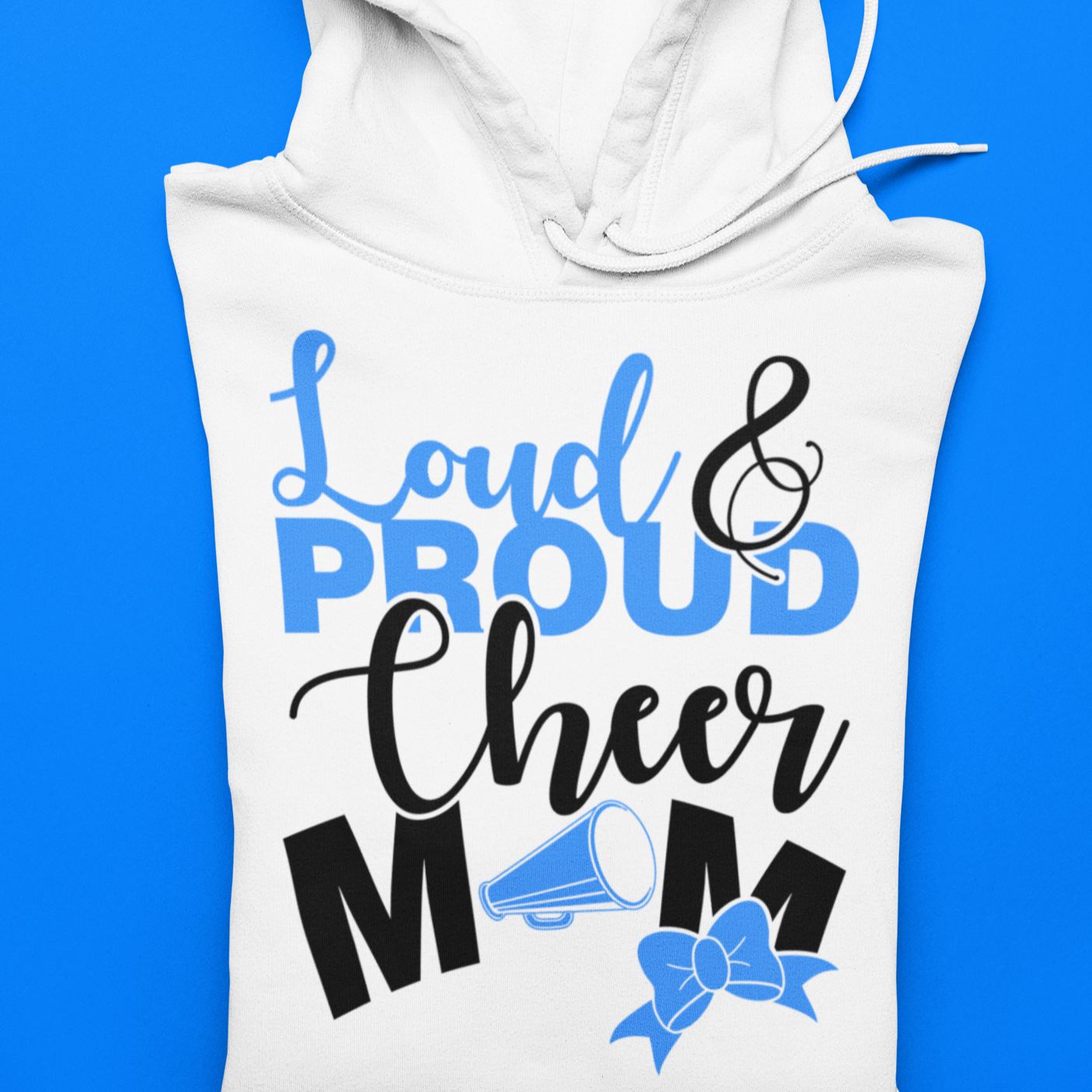 Proud Cheer Mom Sweatshirt - Wilson Design Group