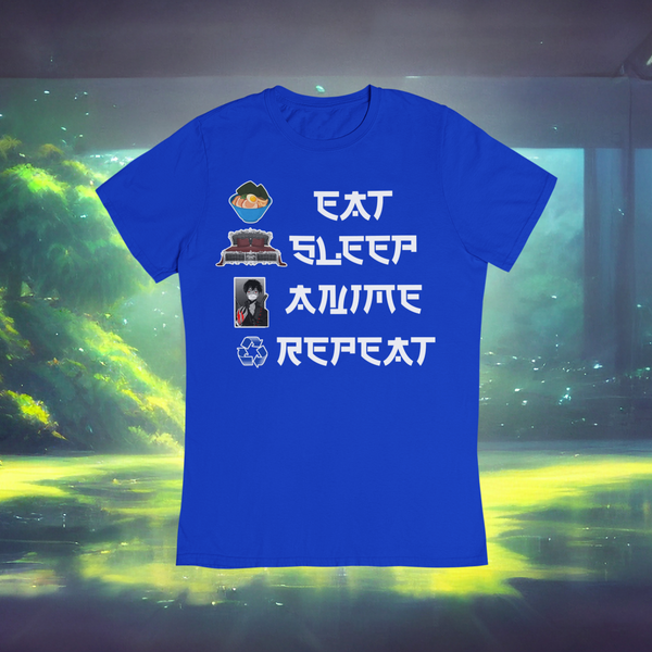 Eat Sleep Anime Repeat Tshirt or Hoodie (Boy) - Wilson Design Group