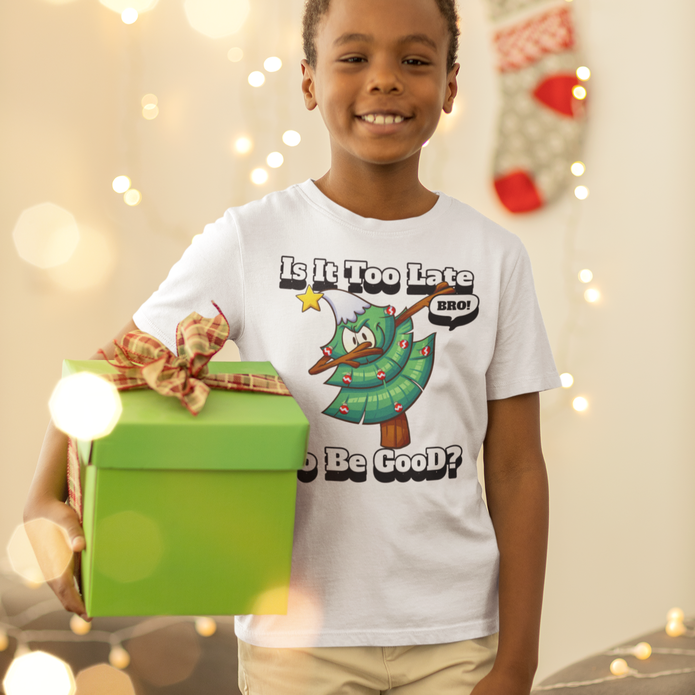 Is it too late to be good? Christmas Shirt - Wilson Design Group