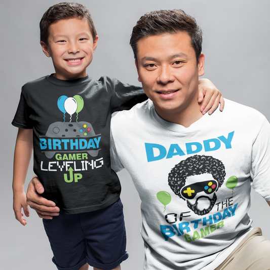 Gamer Birthday Boy Shirt, Birthday Party Shirts - Wilson Design Group