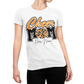 White Cheer Mom T-Shirt - Wilson Design Group