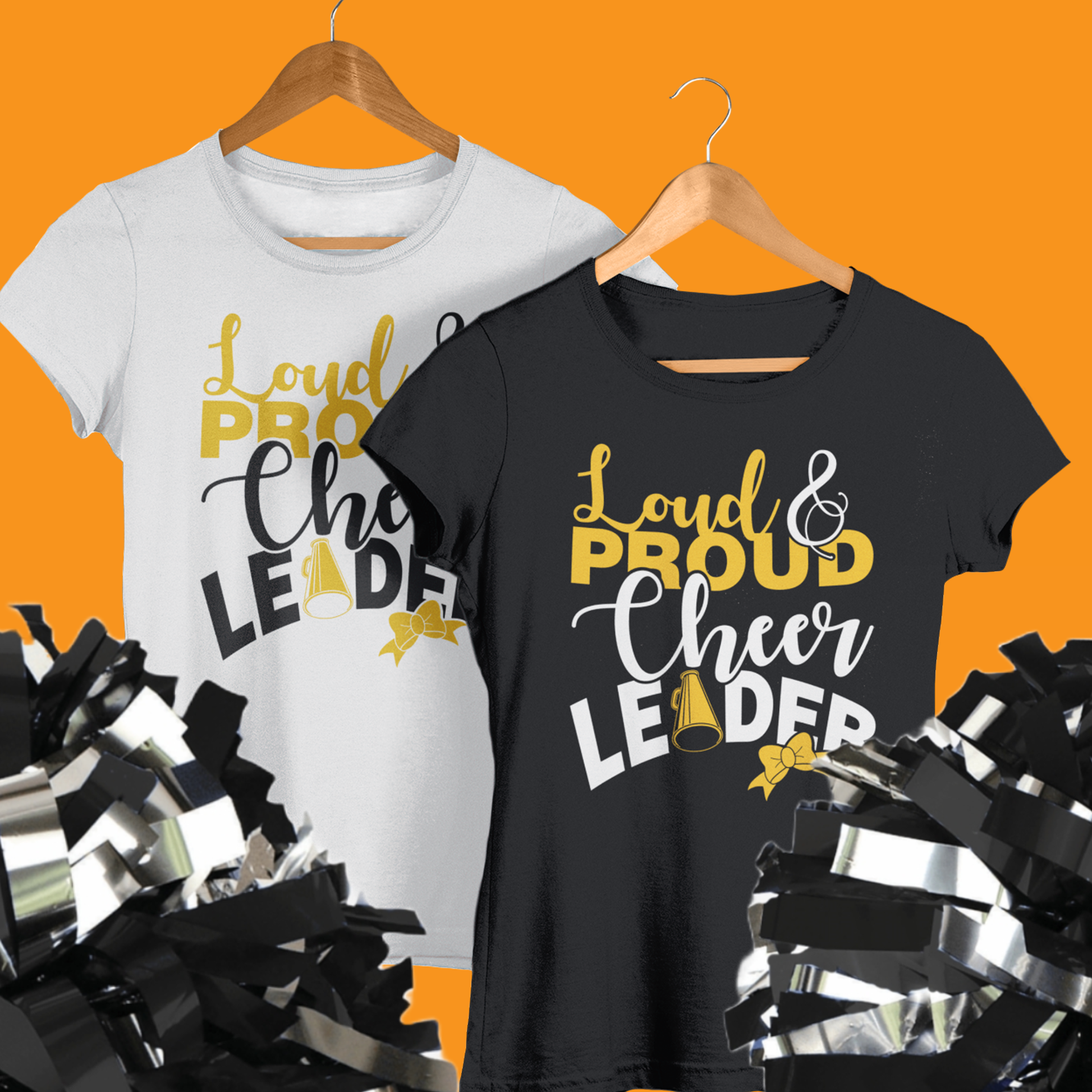 Loud and Proud Cheerleader Shirt - Wilson Design Group